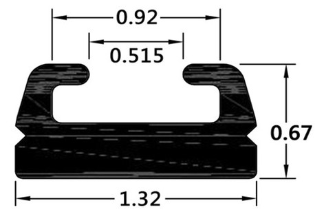 Sno-X Slides Polaris 172cm Vit