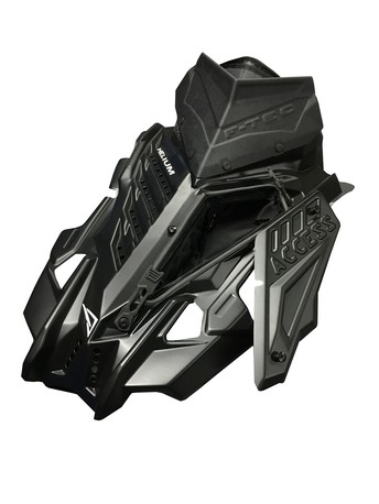 Skinz Helium Access Hood Polaris Axys Black Skinz Helium Access Hood Polaris Axys Black