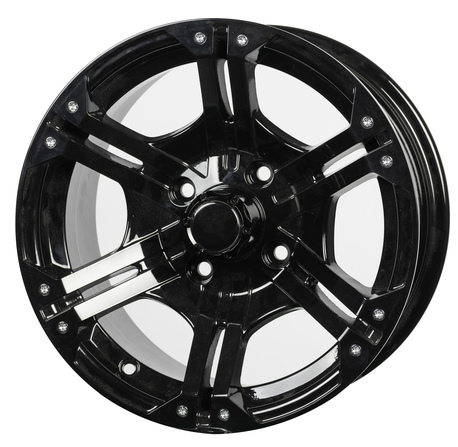 BSK Fälg 14x7 4/156 4+3 Svart BSK Fälg 14x7 4/156 4+3 Svart