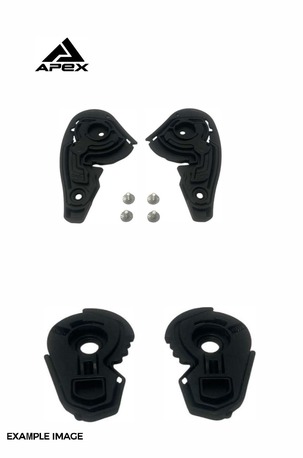 APEX AC500, AT300, AI100 Visor plates inc. Screws