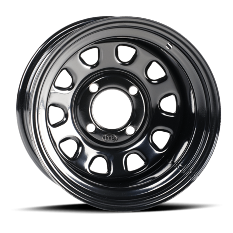 ITP Stålfälg Delta svart 14x7 4/110 5+2 ITP Stålfälg Delta svart 14x7 4/110 5+2