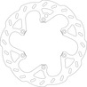 GOLDFREN Brakedisc Front HUS 00-,KTM125-525 92- HVA 125-501 14-