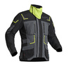 Lindstrands Textile Jacket Myrvik Grey/Black/Yellow