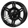 BSK Fälg 14x7 4/156 4+3 Svart