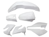 Tec-X Plast-kit / Kåpkit,  Vit, Derbi Senda R X-Treme 03-10, SM X-Treme 02-10